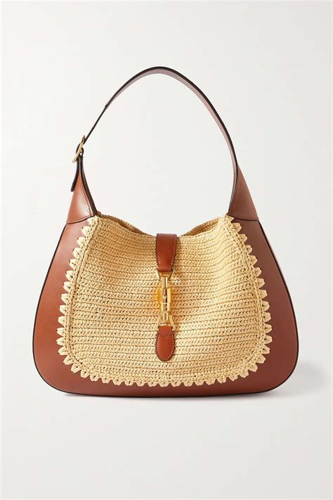 gucci jackie 1961 raffia|net a porter gucci 1961.